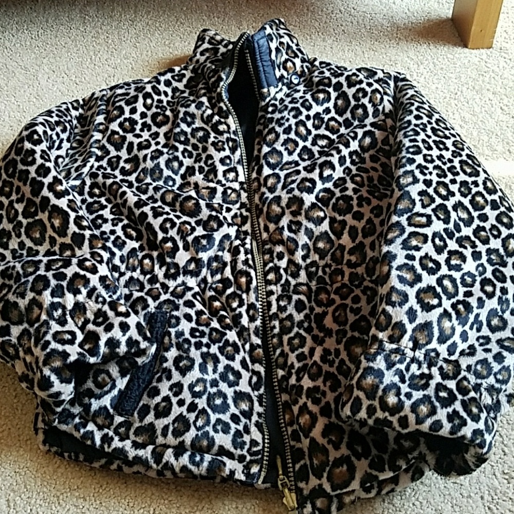 Girls reversible winter jacket